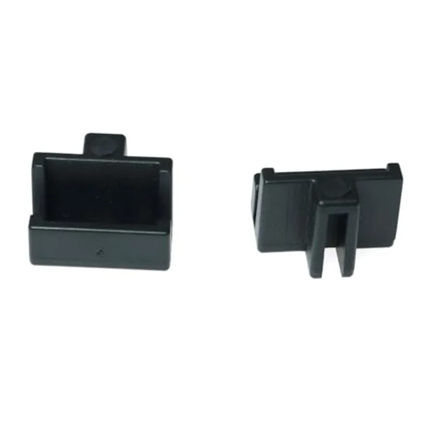 

10PCS Black Hanging File Rail Clips for Wood Drawers Specialty Storage File Cabinet Rails Plastic Drawer Sides