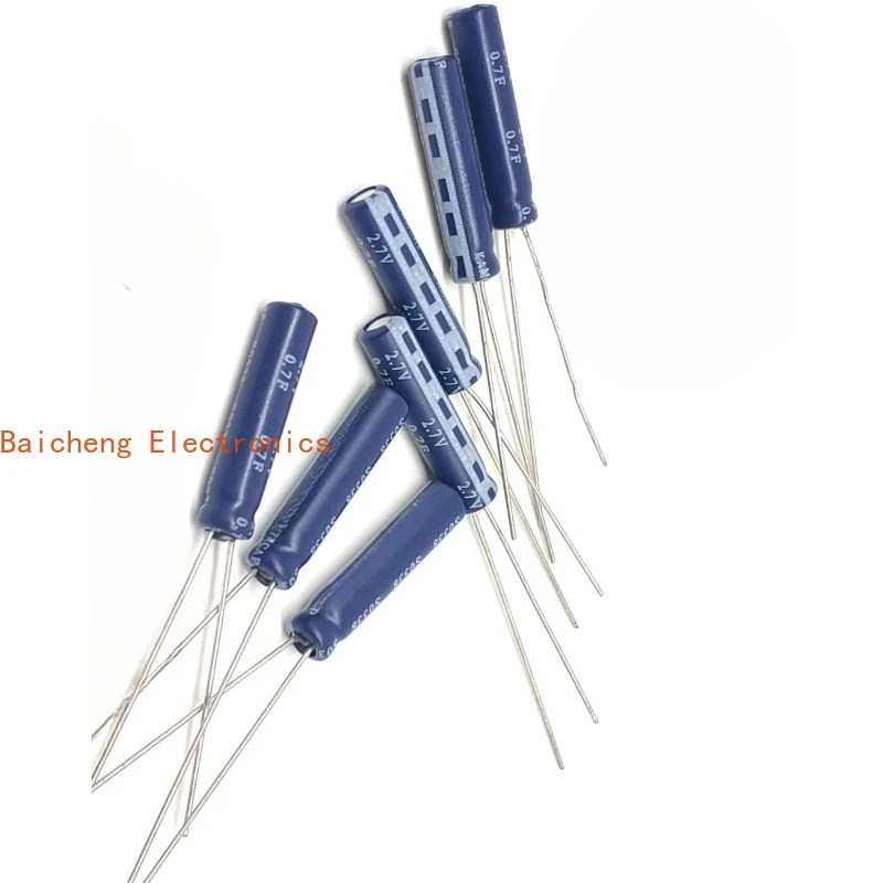 10PCS 2.7V0.7F volume DIY Capacitor winding type HP-2R7-J704VYJ15