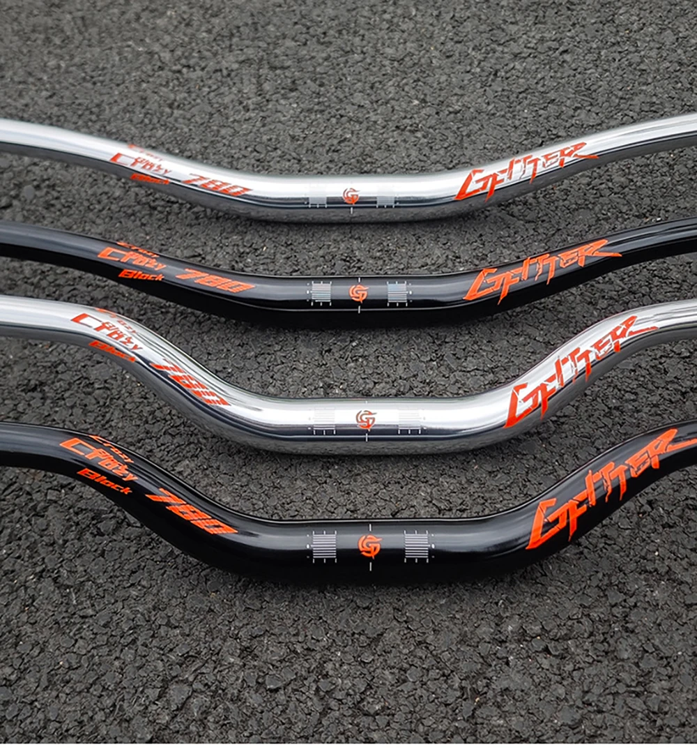 GFITTER Mountainbike-Lenker 31,8 ENDURO Hochfester Schwalbenlenker Horizontal 35/50 Lift 780 mm Fahrradlenker – Detail 6