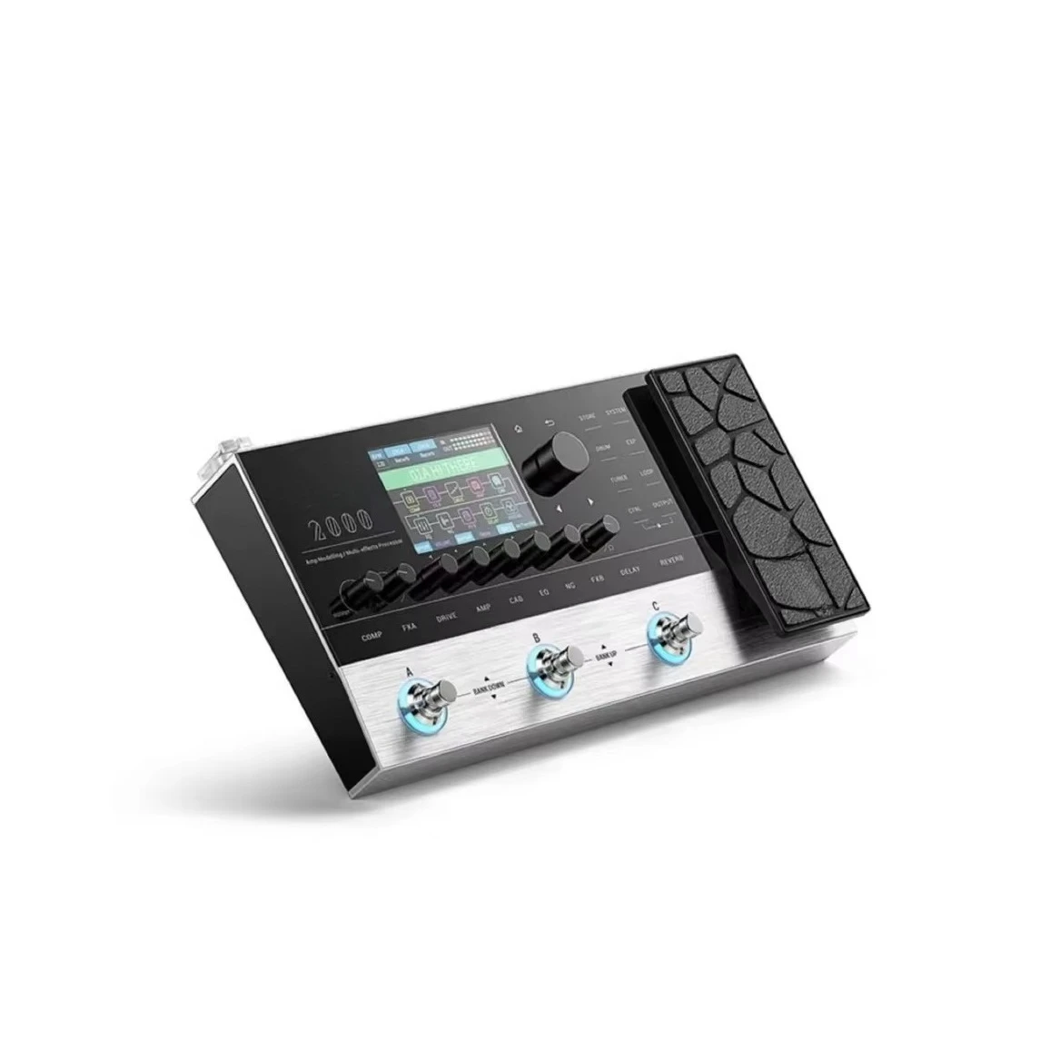 Donner Arena 2000/Arena2000 Amp Modelling Multi-effect Pedals Guitar Processor Electric Guitar Effects Pedal for Audio Interface