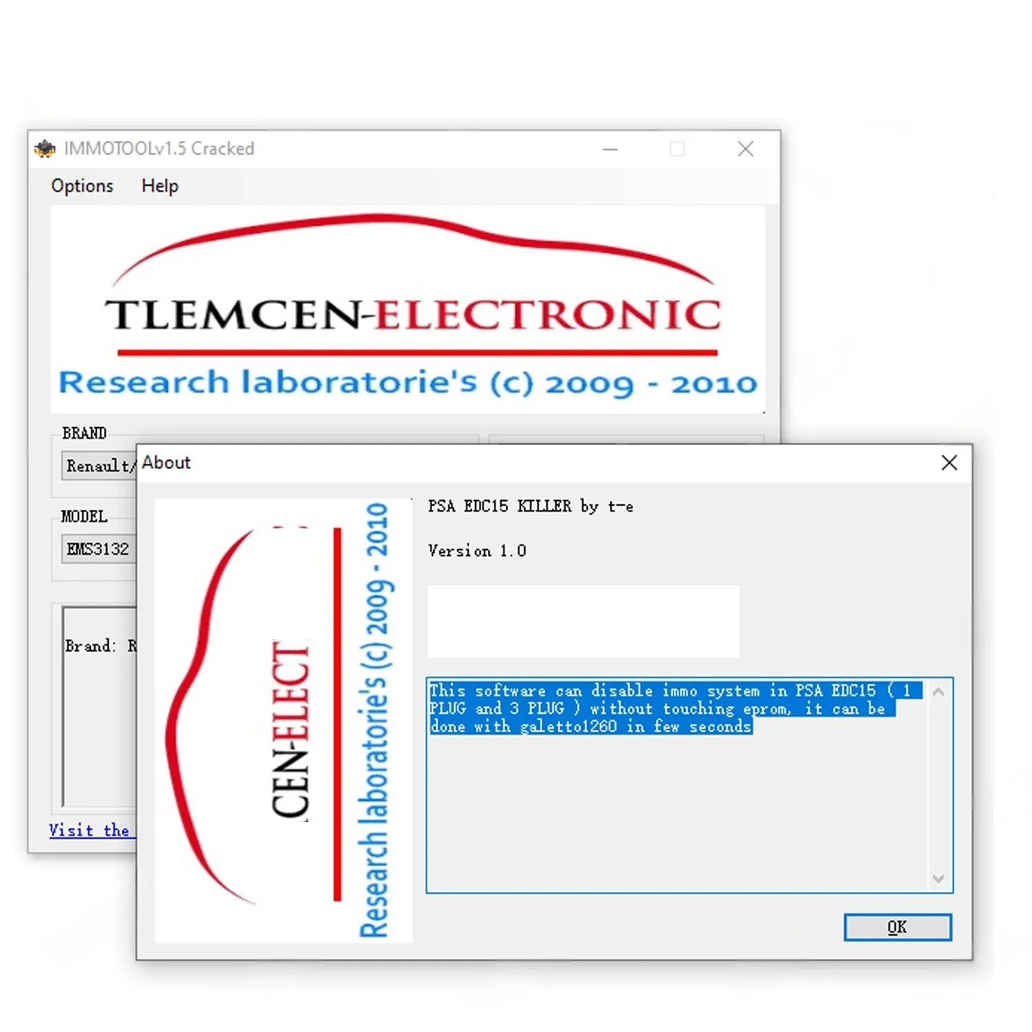 3 in 1 Software IMMO TOOL v1.5 Car Repair Software off EDC15 EDC16 EDC17 BSI + ImmoKiller IMMO Killer V1.10 + IMMO SERVICE