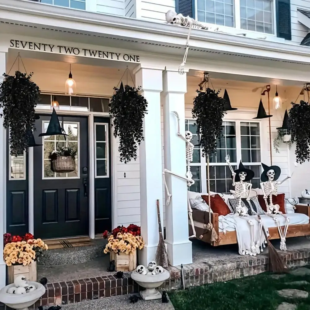 

Искусственное подвесное растение для балкона, подвесные искусственные эвкалипты, Хэллоуин, подвесные ветки эвкалипта в помещении, для Хэллоуина