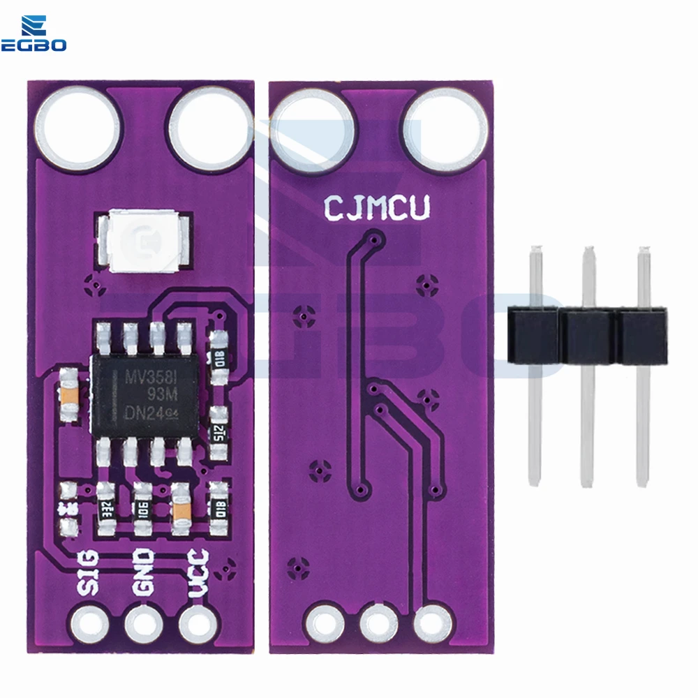 وحدة استشعار كشف أشعة تحت البنفسجية لاردوينو ، مستشعر الضوء ، لوحة PCB الإلكترونية ، مجموعة DIY ، 240 نانومتر-370nm
