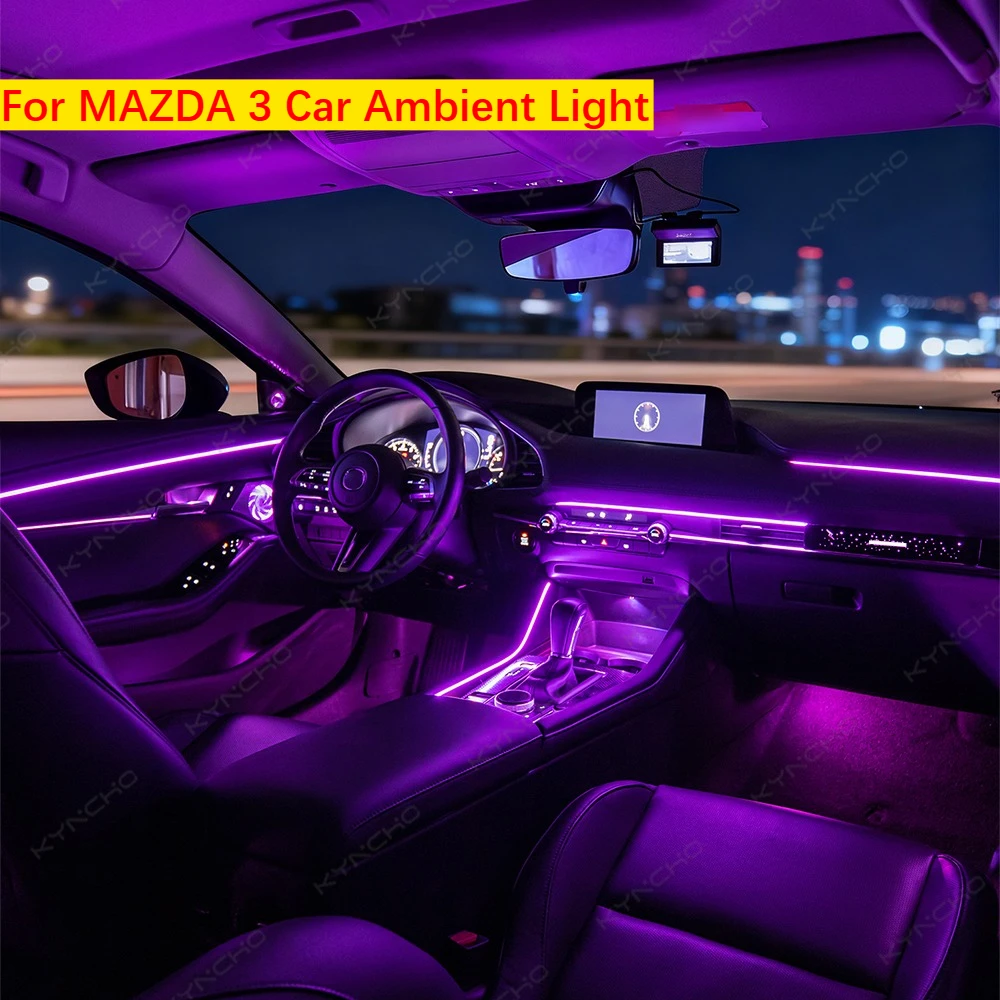 For Mazda 3 Axela LED Symphony Colorful Custom Interior LED Lamp Automotive Ambient Lighting Symphony Car Ambient Lights