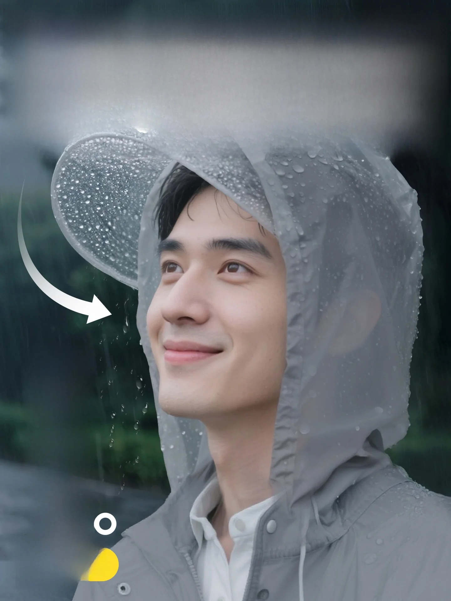 

Disposable Thiened Portable Raincoat Adult Full Body Large Hood Windproof Waterproof Outdoor Hiking Raincoat Easy Carry on