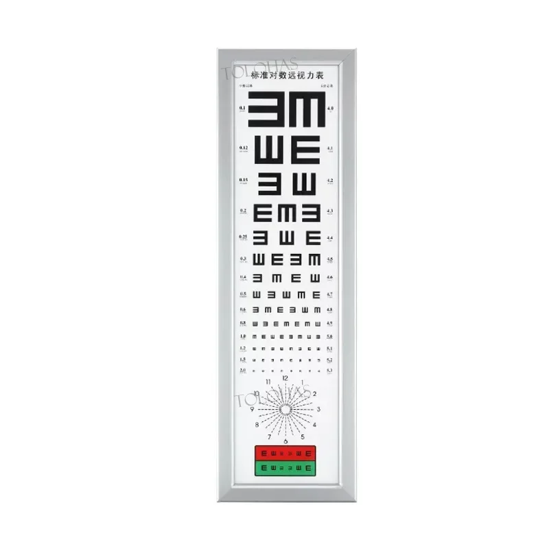 LHV21B Ophthalmology Optical Shop LED Near Vision Chart Eye  Test