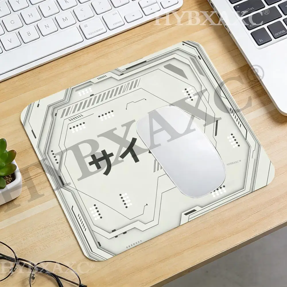 HYBXAXC Black and White Small Mouse Pad Gamer Large Art Mousepad Keyboard Pad Home Office Table Carpet Rubber Anti-slip Desk Mat