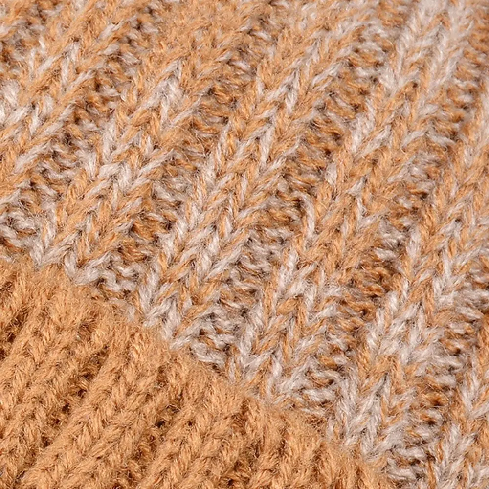 3개 세트 겨울 비니 모자 스카프 여성 남성용 터치스크린 장갑 따뜻한 니트 플리스 안감 스카프 귀 보호 울 비니