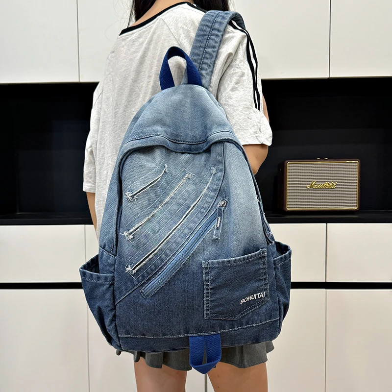

Новая женская многофункциональная джинсовая сумка для отдыха, рюкзак, сумка mochilas mujer ita bag 백팩 bolsa feminina рюкзак