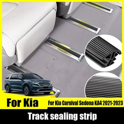 For Kia Carnival Sedona KA4 2021 2022 2023 Car track sealing strip seat track sealing strip interior protection component