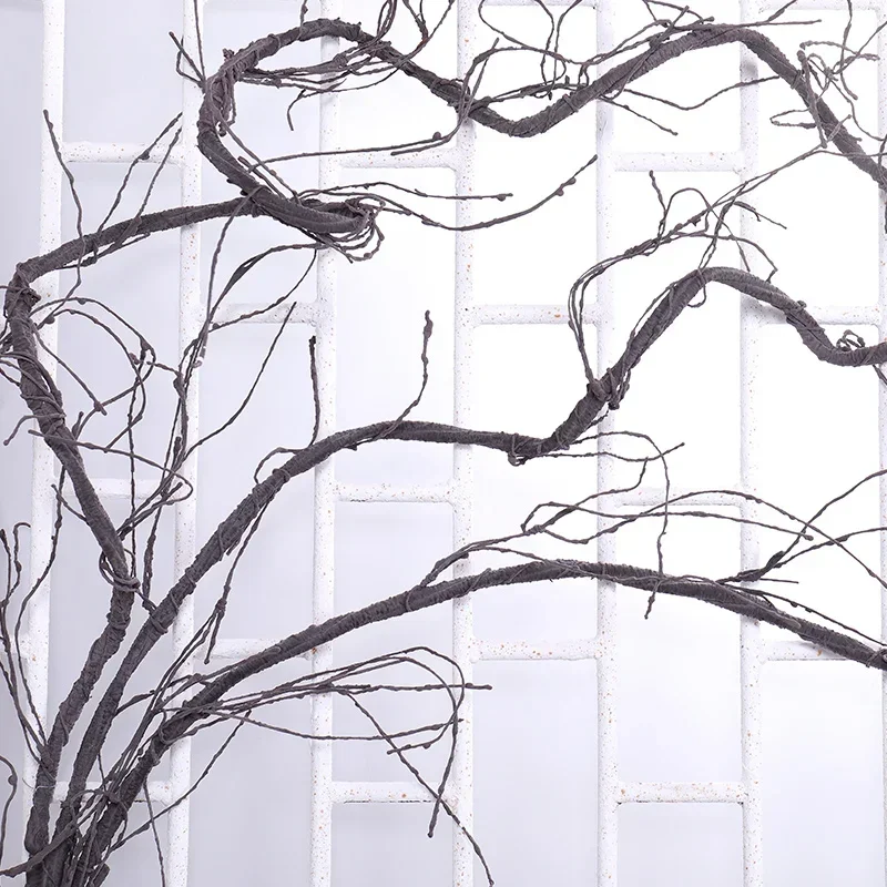 3M Artificial fake tree Plants Real touch branches liana Wall Hanging Rattan Plastic flexible flower vines Wedding Decoration