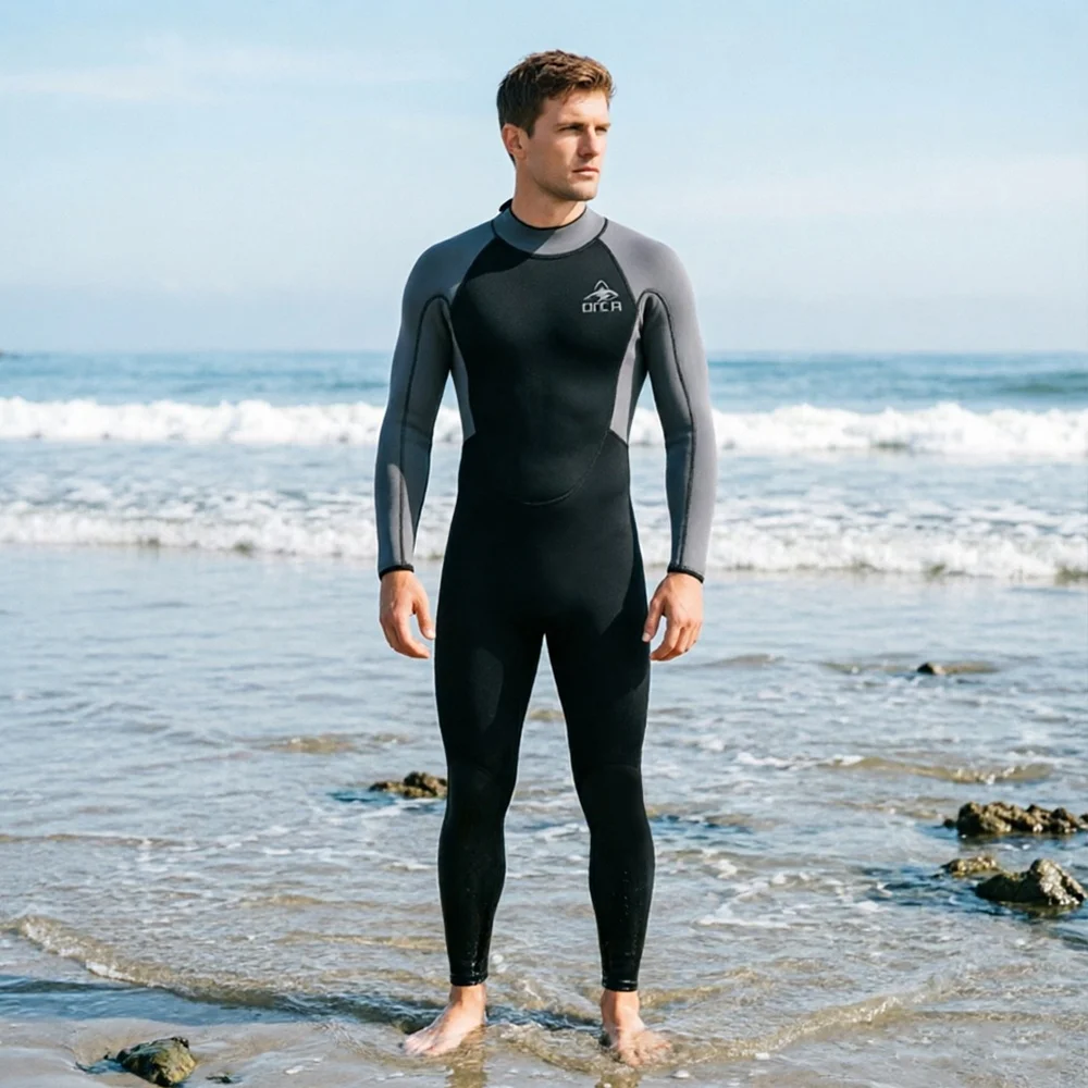 Wetsuits 2mm Neoprene Diving Surfing Suits Snorkeling Kayaking Spearfishing Freediving Swimming Full Body Thermal Ke