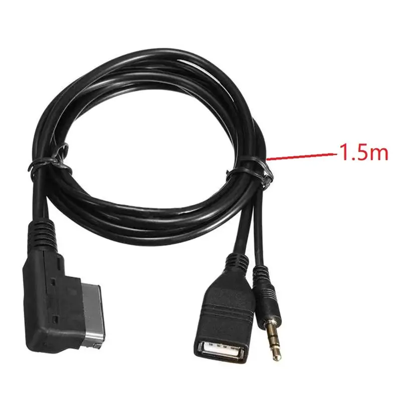 Stable-Car Audio Cable USB Car Conversion Cable For A1 A3 A4L A5 A6L A8 Q3 Q5 Q7 TT With AMI Interface With MDI-BOX Interface Pa