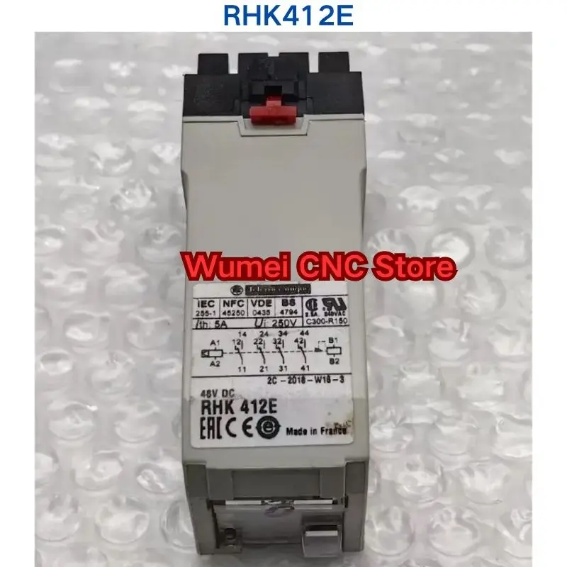 Second-hand test OK  relay  RHK412E safety relay