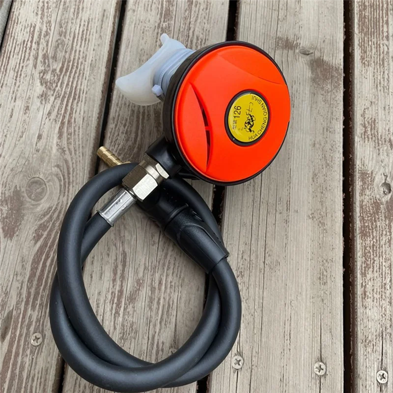 

Y67A-Diving Respirator Spare Second Stage 126 Bite Mouthpiece With Regulator Tube Enhancement