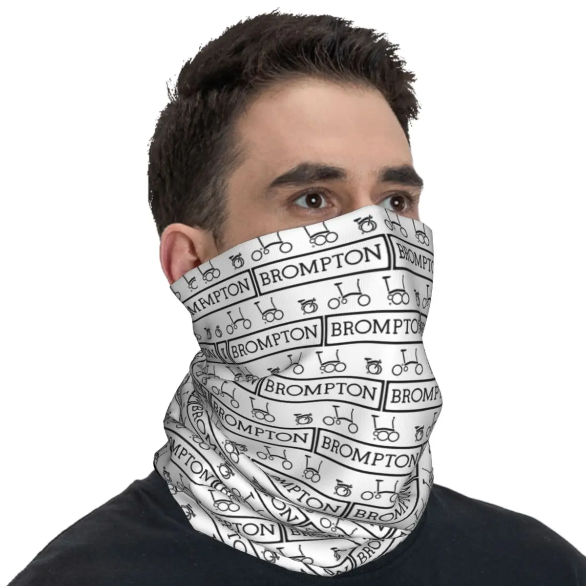 Outdoor Sports Balaclava Bromptons Symbol Cycling Mask Seamless Soft Face Masks y2k Funny Hunting Fishing Windproof Scarves