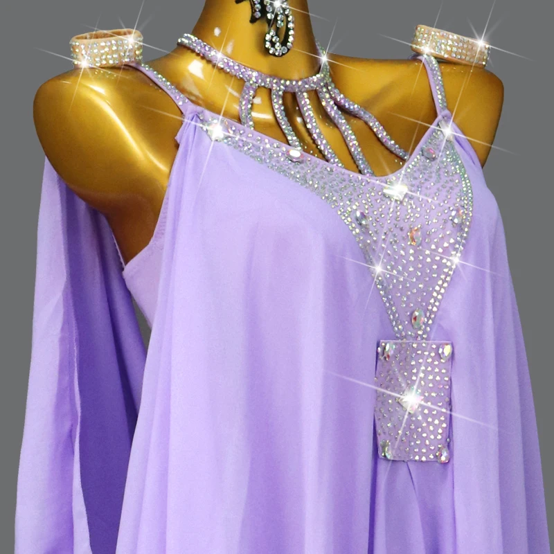 Robe de Soirée Latine Élégante pour Femme et Fille, Tenue de brevde Bal, Costume de Bal, Compet, Jupe à Franges, Haut, Pièce, 2024