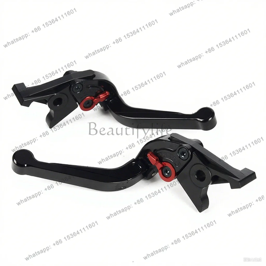 LX cross-border motorcycle accessories modified brake double-sided six-speed telescopic folding hand
