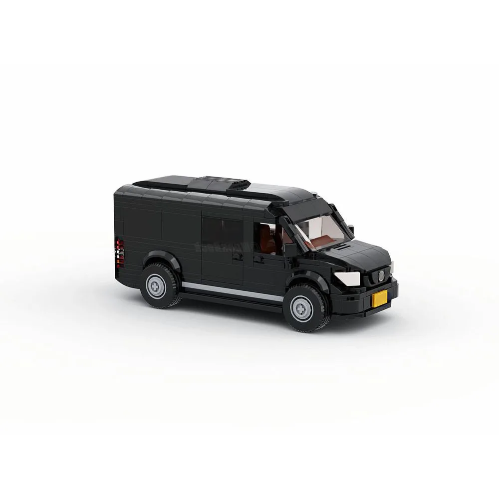 City Car Sprinter 2021 MOC RV Vehicle Bricks Toys M-B Models Mould King DIY Creative Garage Building Blocks Giocattoli Educativi