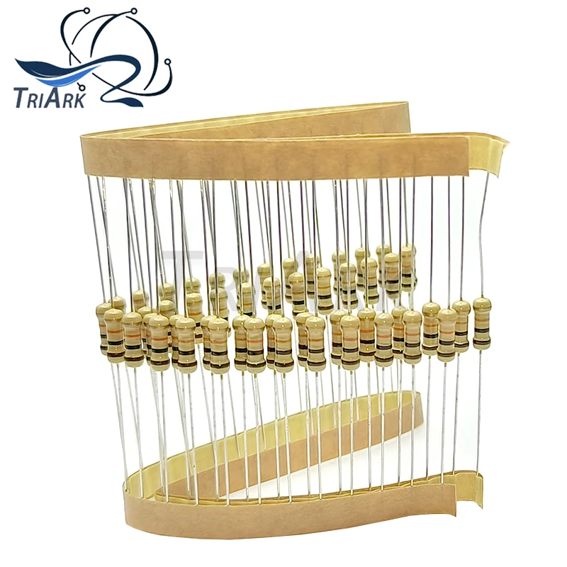 

50PCS 1/2W 5% Carbon Film Resistors 1R~1M 10R 100R 220R 1K 1.5K 2.2K 3K 4.7K 10K 22K 47K 100K 100 220 1K5 2K2 4K7 Ohm Resistance