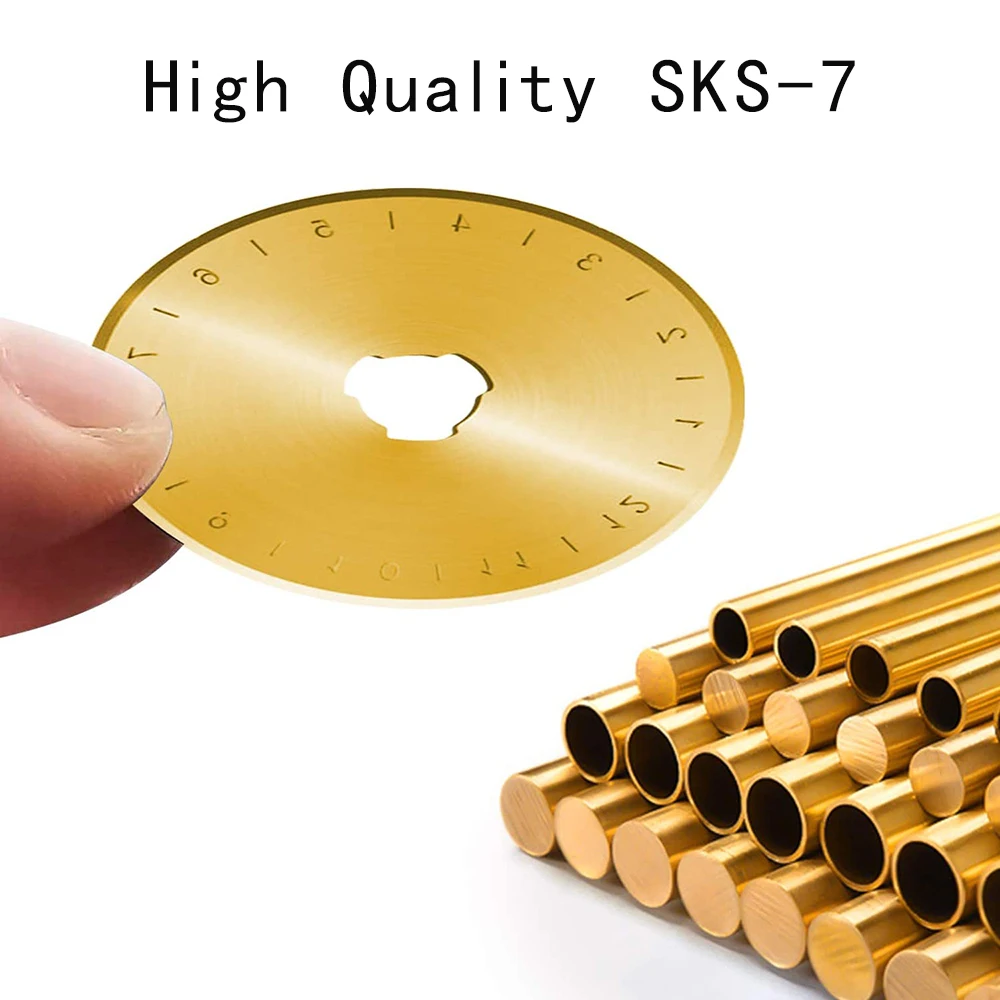 Titanium Rotary Cutter Blades Replacement for Sewing