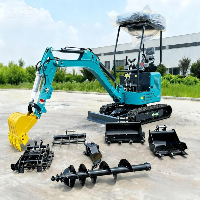 

Мини-экскаватор 2,5 тонны с двигателем YANMAR, стандарт EPA/Euro 5, для сельского хозяйства и строительства, дизельный, 2,5 т, европейский стандарт.