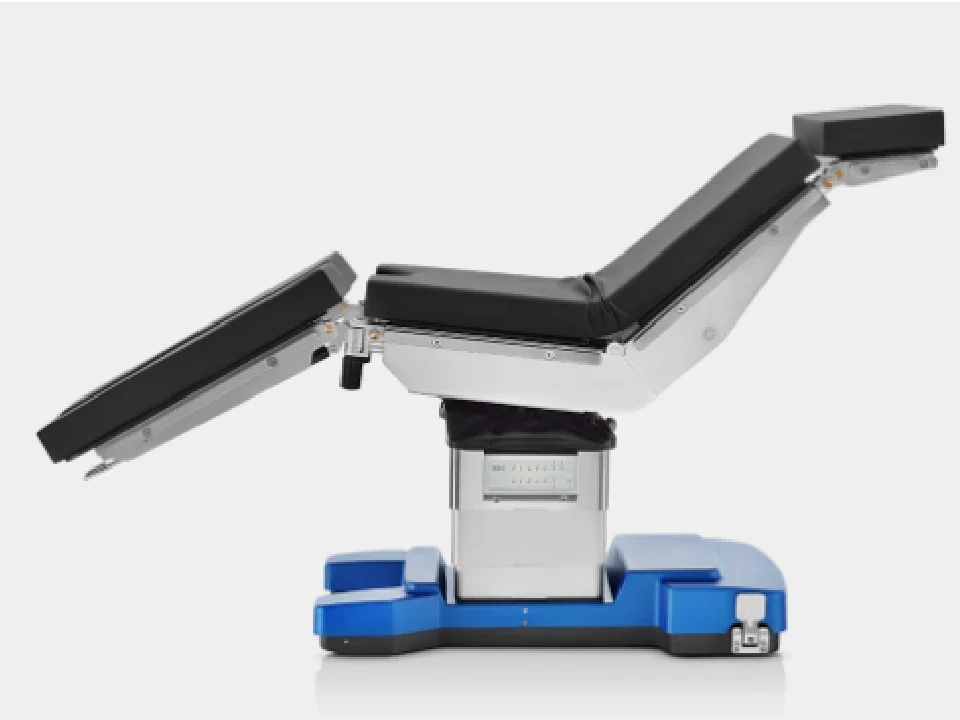 Lit de naissance électroshydraulique Tle HyBase 6100 en acier inoxydable