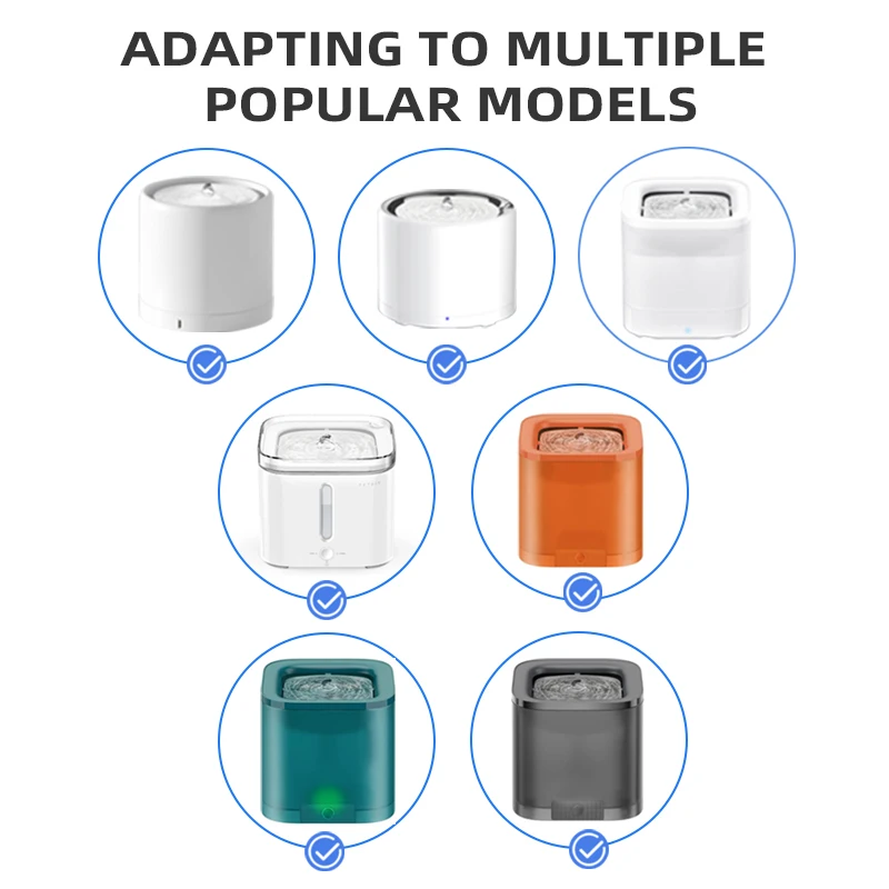 PETKIT Water Dispenser Filter Element Filter Flower of Round Water Dispenser Apply 2 3 Solo 5 6 Water Fountain Dispenser