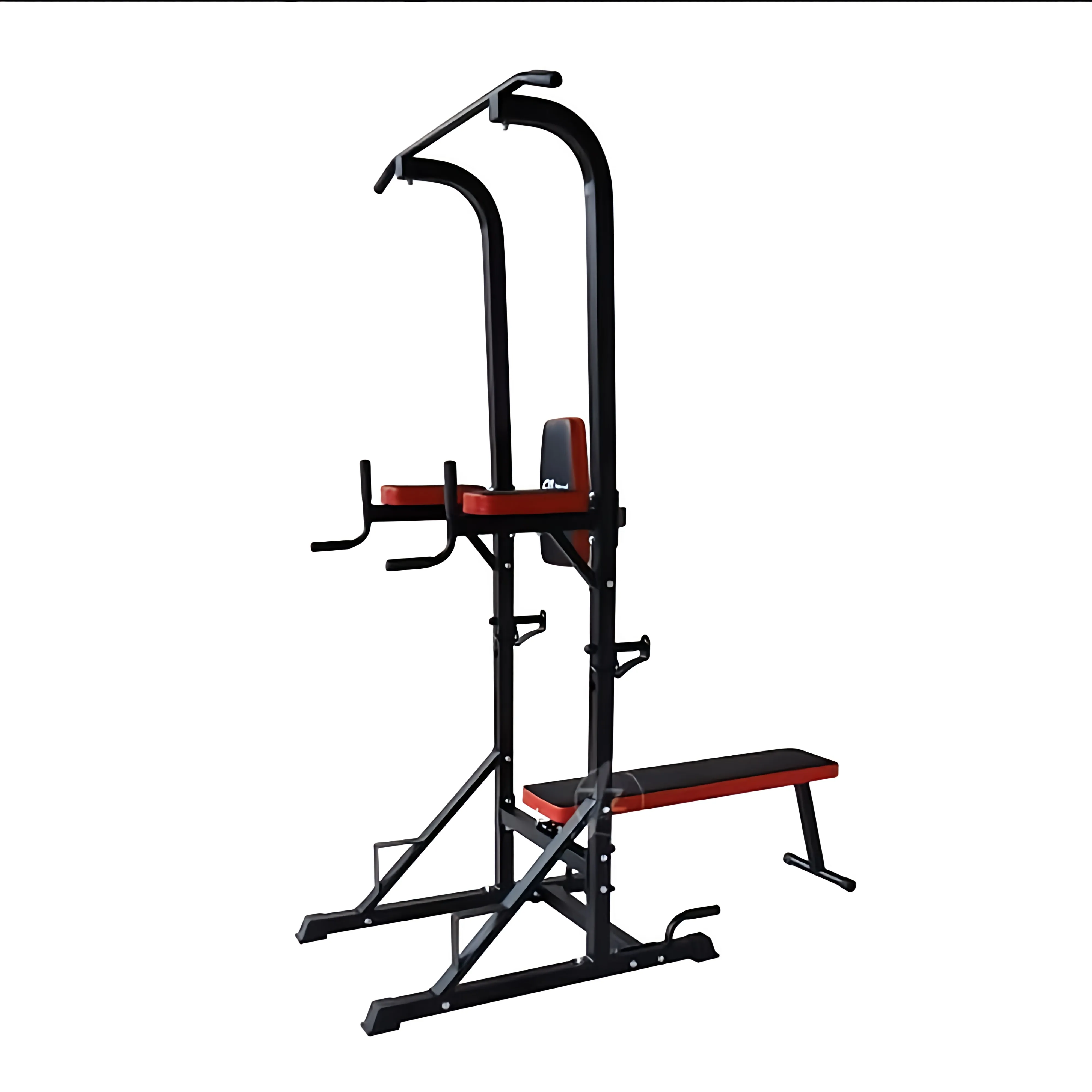 

Made In Taiwan Comprehensive Fitness Exercise Power Tower Dip Station With Bench