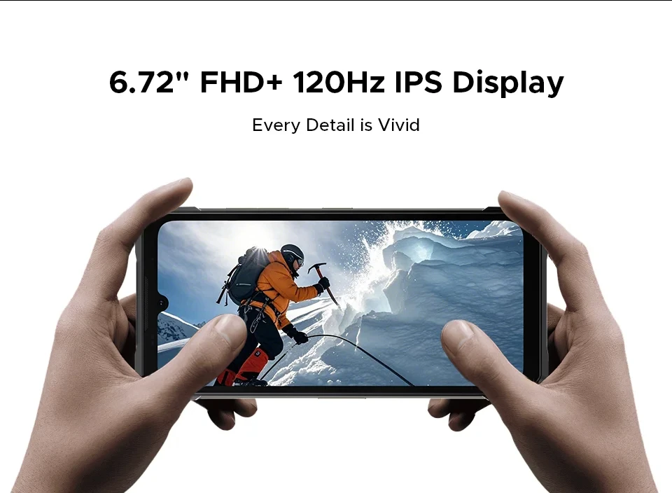 DOOGEE S200 Max Rugged Phone 6.72” 120Hz 1.32" Rear Display Telephon Portable 36GB+512GB 22000mAh 66W Smartphone Android 15 NFC