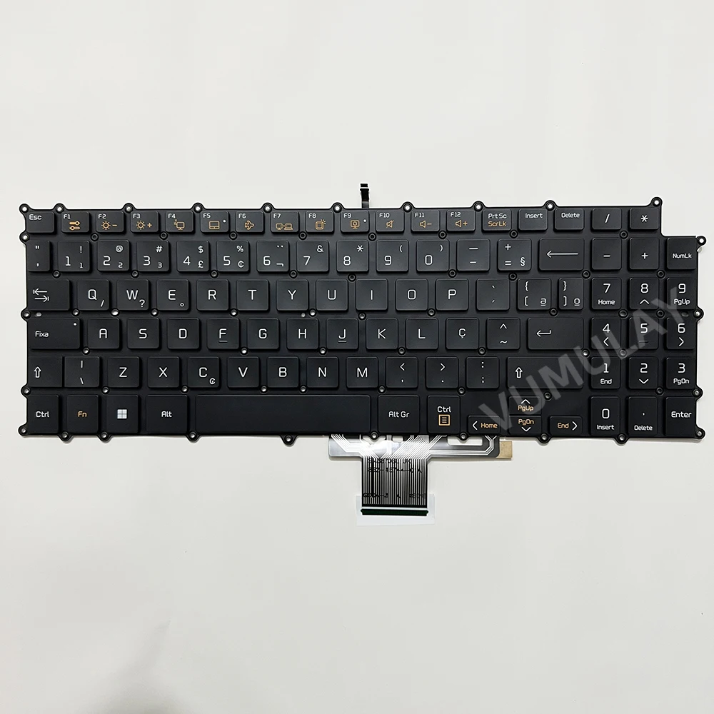 Imagem -03 - Teclado Retroiluminado Brasileiro para lg 15z98015z99015z980-g H15z980-m15z980-t15zd98015zd980-g15zd980-h15z90n15z90n-n R15z90n-v15z90c15z95n15zb99015zd99017zd99017zb99017z99017zb99017z990-r