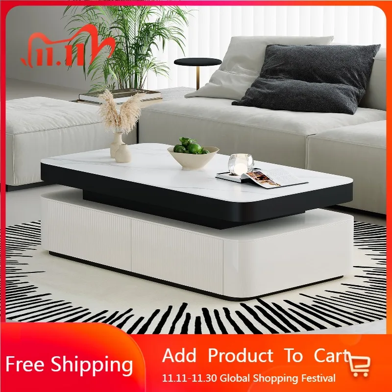 

Clear Modern Coffee Table Industrial Luxury Designer Simple Minimalist Side Table Dinner Decoration Mesa Auxiliar Home Furniture