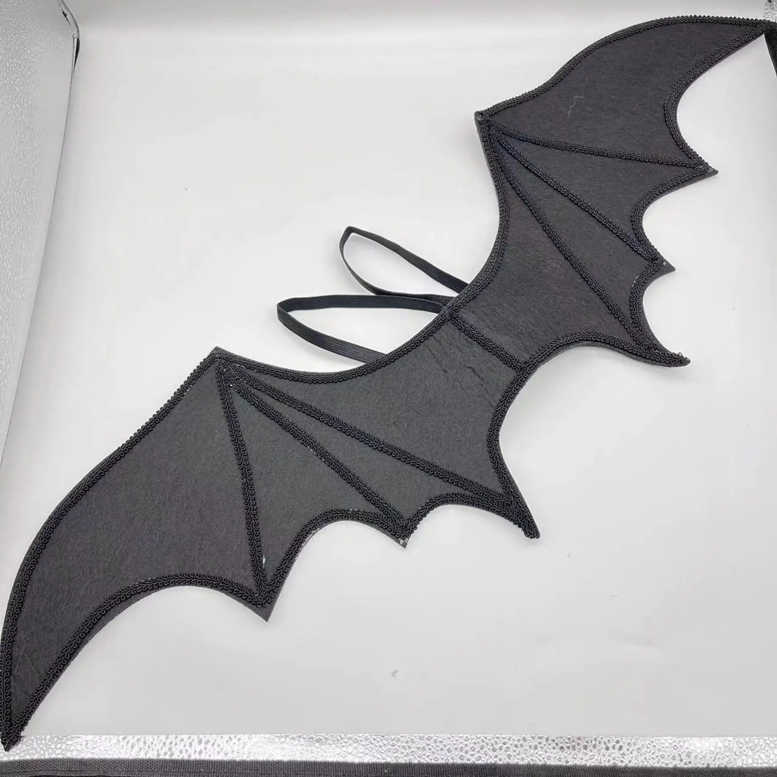 Bat Wing Comfortable Witch Dress Up Role Play Photo Prop Black Wing for Ball