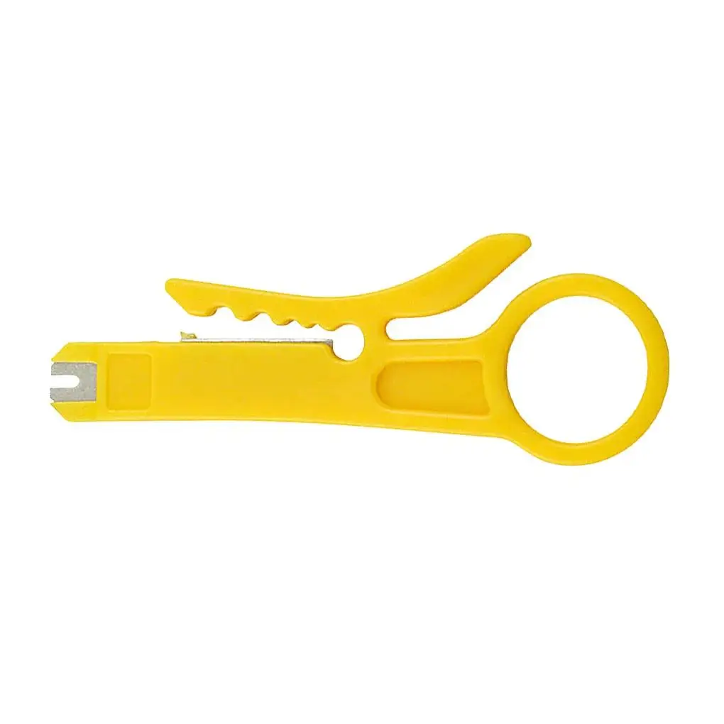 Cable Network Stripper Plier Portable Hand Tool UTP Telephone Wire Stripping Repair Tool