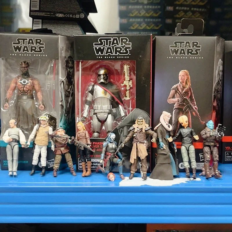 Novo original hasbro star wars a série 6 polegada mace windu darth vader figura de ação colecionável brinquedo para crianças presentes natal