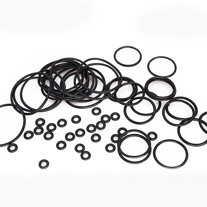 EPDM OD4~30mm CS1-3,1mm O-Ring Säure- und Alkalibeständigkeit Wasserbeständigkeit Reibungsbeständigkeit Schwarze O-Ring-Unterlegscheibe – Detail 2