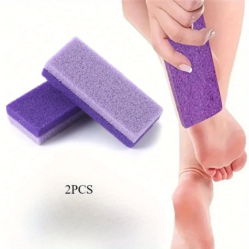 

2 pieces of professional foot grinding stone, foot care tool, hard skin callus remover, for foot and hand, exfoliating dead