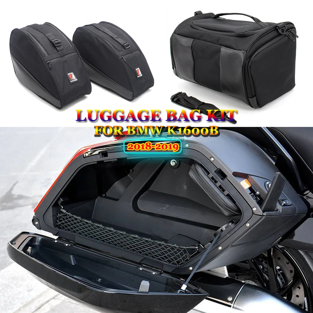 For BMW K1600B Rear Case Luggage Storage Bag Kit K1600b K 1600 B Side Trunk Inner Bag 2018 2019 New Motorcycle Accessories