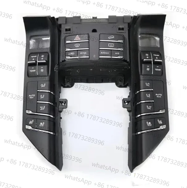 For Porsche Cayenne Macan Panamera Air Conditioning Panel Central Control Switch Button Seat Ventilation Button