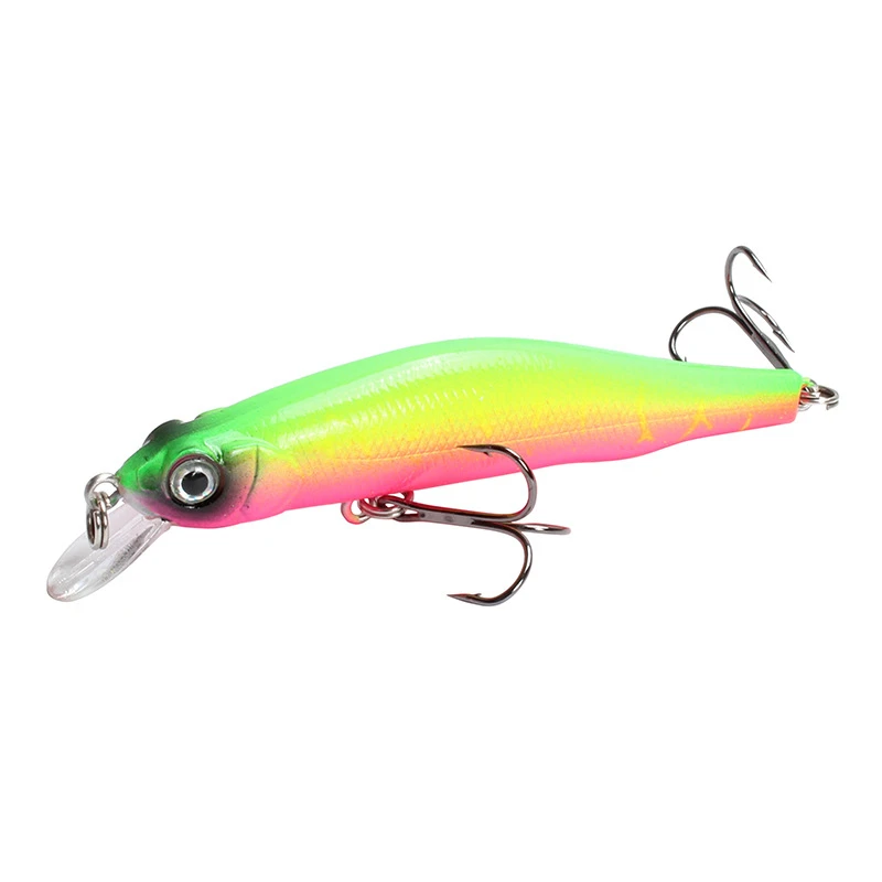 1pcs Sinking Minnow Fishing Lure Wobblers Hard Artificial Bait 3D Eyes 8cm 8.5g High Quality Crankbait Plastic Baits Fish Pesca