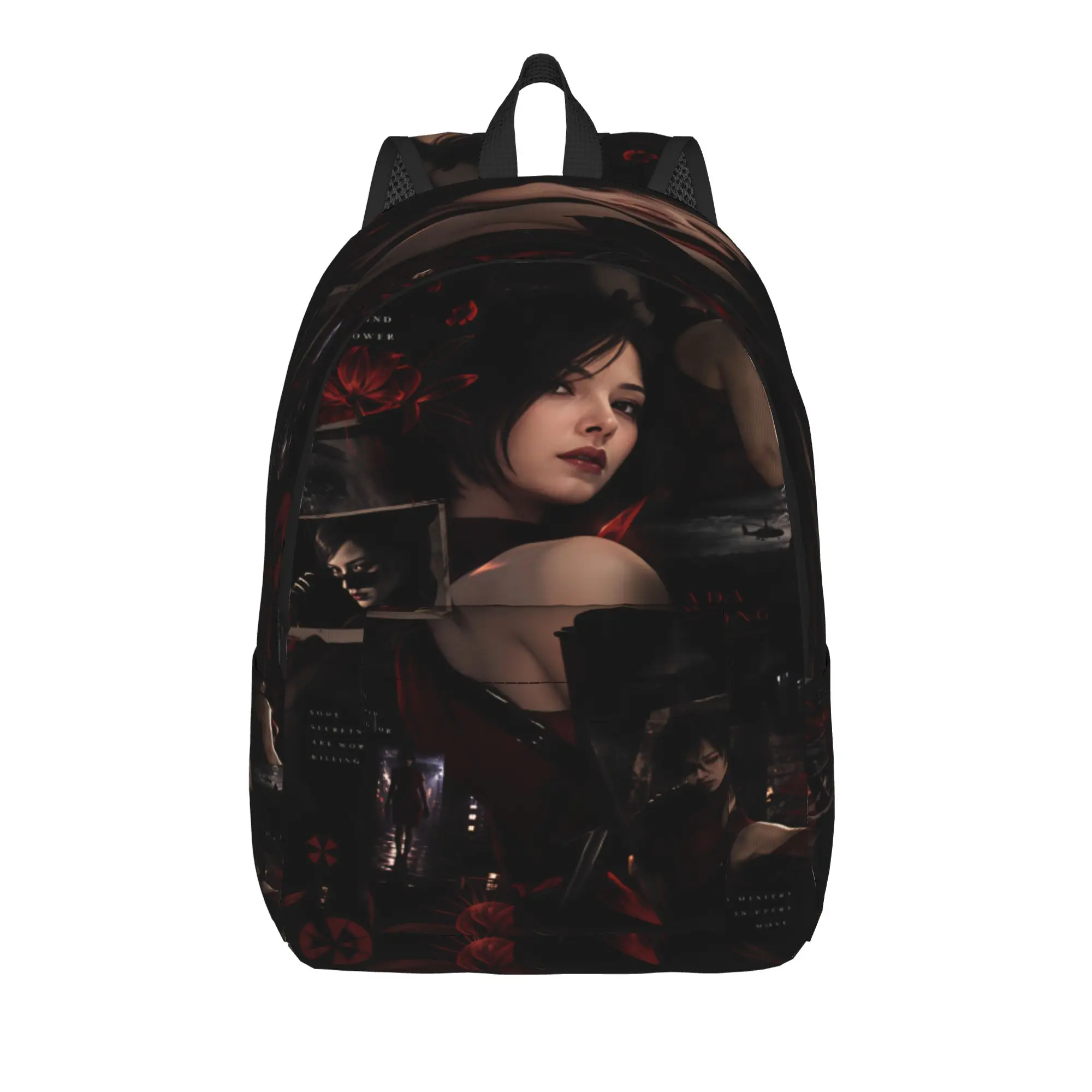 Ada Wong Resident Evil Backpack  Sport Backpacks Youth Casual School Bags High Quality Soft Rucksack