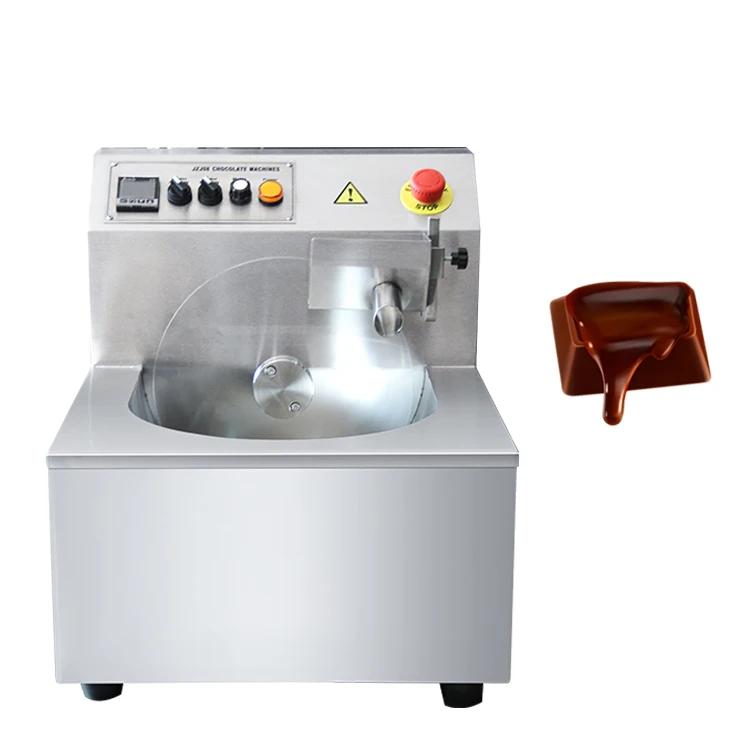 countertop chocolate melting equipment tempering machine tank vibration plate skimmer multi-function and vibrating