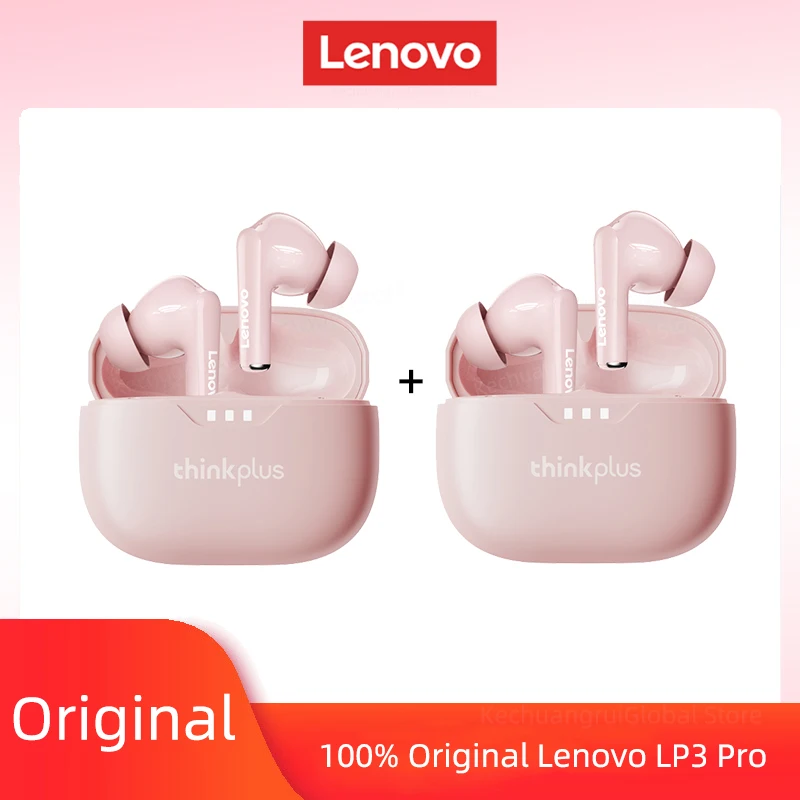 2025 Original Lenovo Earphone Wireless Bluetooth 5.3 Headphones HiFi Stereo Noise Reduction Sport Earbuds Touch Control New Gift
