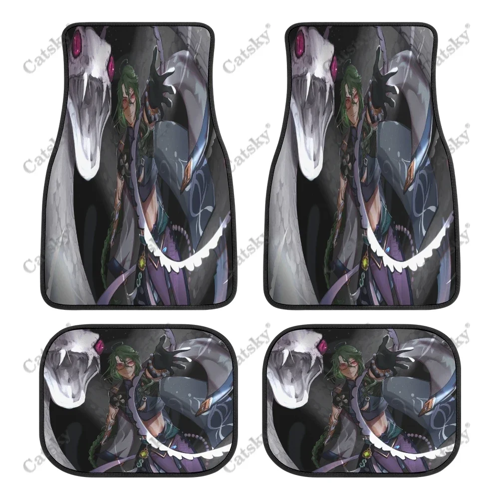 

Baizhu Genshin Impact Auto Floor Mats Carpet, Customized Car Floor Mats All Weather Automotive Floor Pad for Stylish