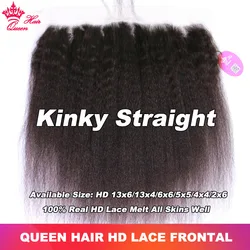 HD Lace Kinky Straight Frontal 13x4 13x6 6x6 5x5 4x4 2x6 Closure Virgin Hair 100% Human Raw Hair Pre Plucked Queen Hair