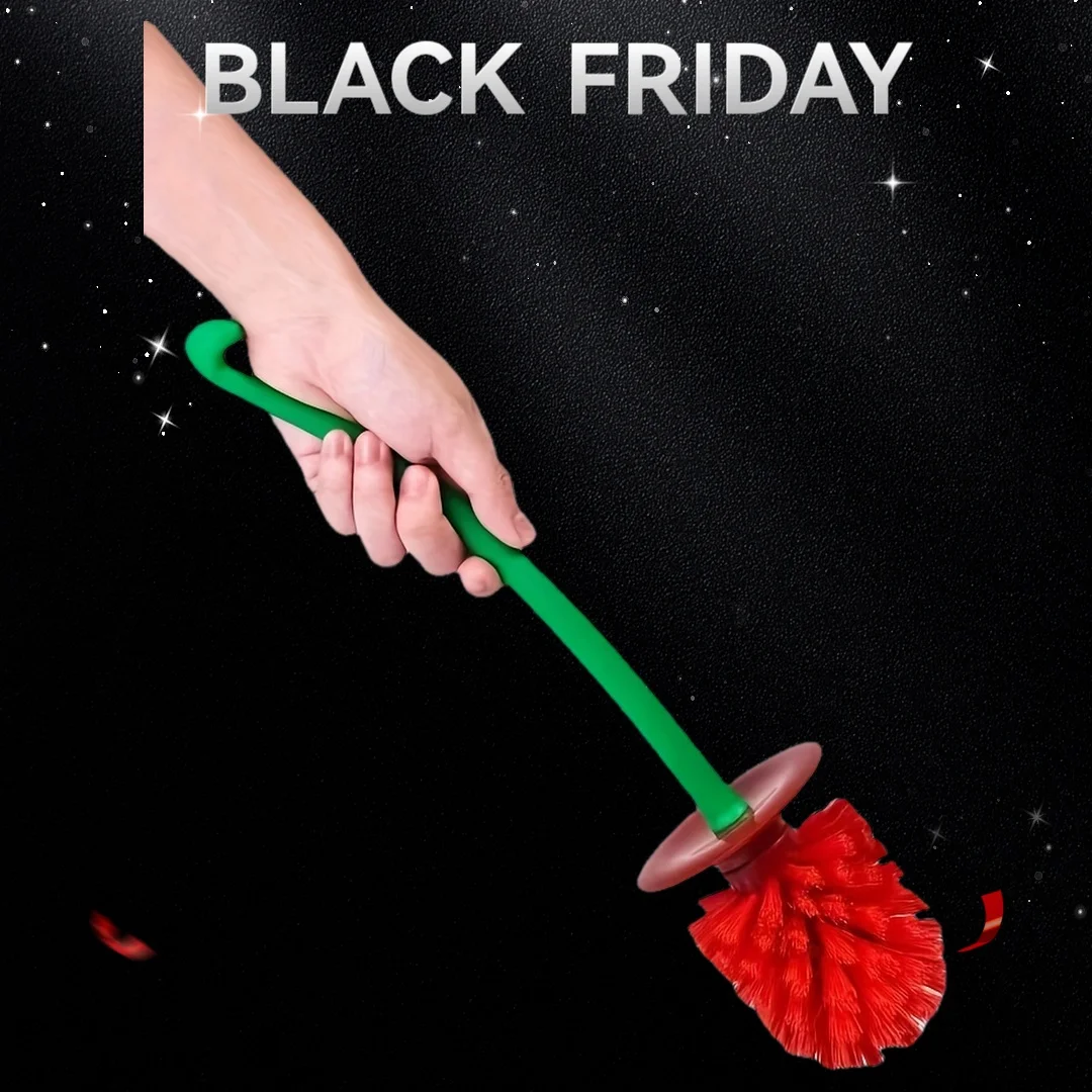 

Creative Cherry Toilet Brush with Holder, Funny Bathroom Cleaning Tool, Unique Home Decor for Black Friday Deal, Novelty Gift