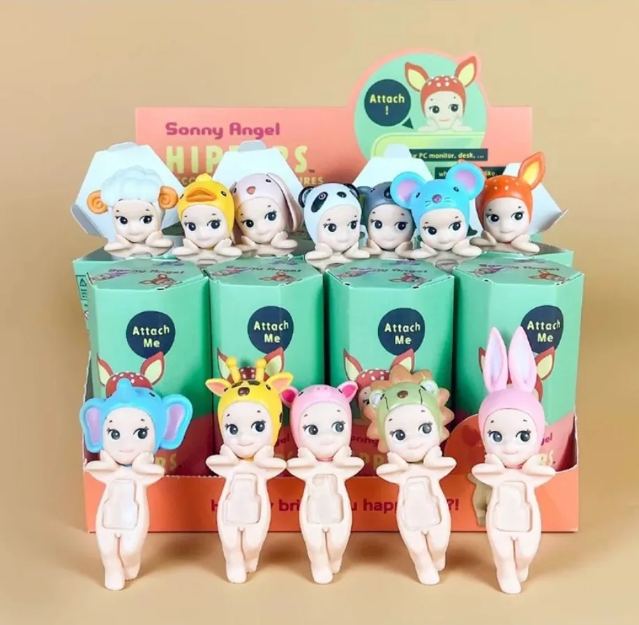 Caja ciega de Sonny Angel, hippers del 20 ° aniversario, figuras de Anime de frutas y verduras, adornos, muñecas, Fans, regalo para niños