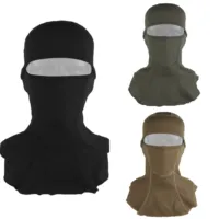 Tactical Breathable Headgear Balaclava Full Face Mask Outdoor Tactic Hood Cap Hunting Fishing Helmet Liner Windproof Head Cover