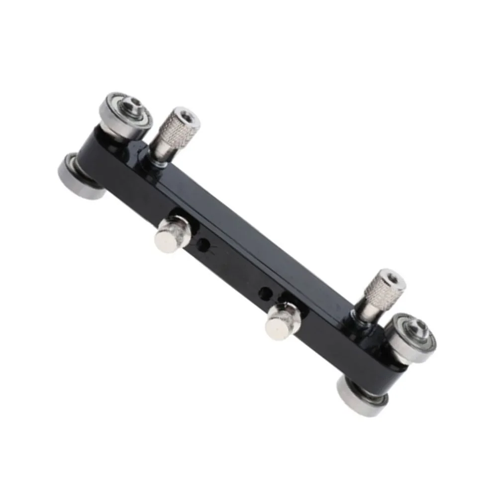 Quality Useful Saddle Sander Guitar Nut For Guitar Luthier Tool Metal Black/Chrome Grinding Guitar Nut Parts Saddle