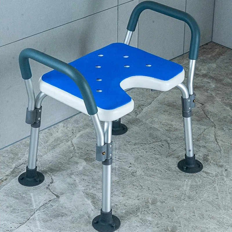 

Old Man Shower Bathroom Chairs Floor Ergonomics Footrest Folding Bathroom Chairs Designer Invalid Cadeira Ergonomica Furniture